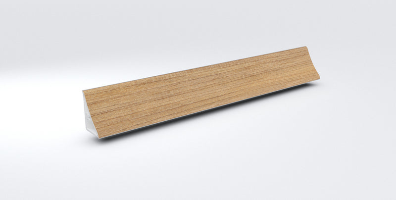 Getalit Plus Wandanschlussprofil A1C in Schwarz, 590x20 mm