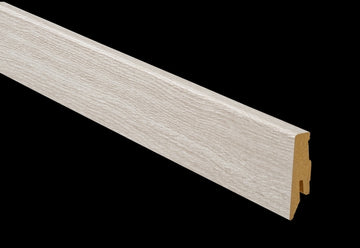 TER HÜRNE SKL-60 Dekorleiste Eiche Trondheim weiß 2600x20x60 mm