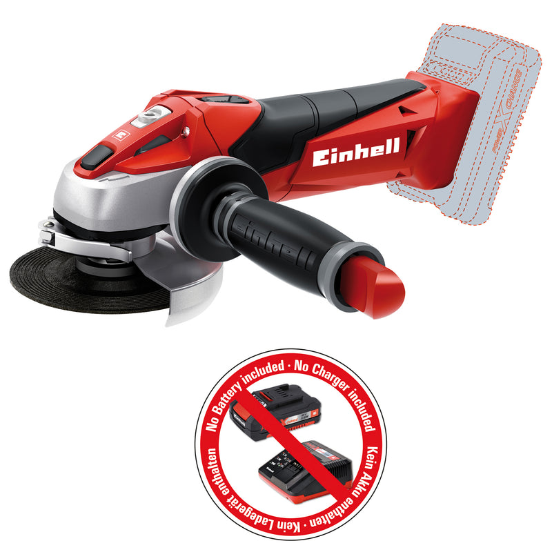 Einhell Akku-Winkelschleifer TE-AG 18/115 Li Solo 115 mm Scheibe