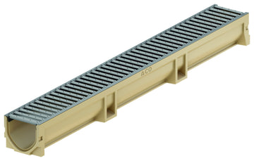 ACO Self Euroline 2.0 Rinne Stegrost Stahl verzinkt, NW100