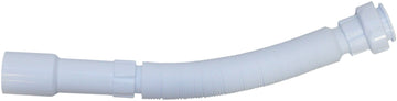 sanicomfort WT-Siphon flex. 31,7 mm weiß, 1 1/4" Anschluss, Abgang 32 mm