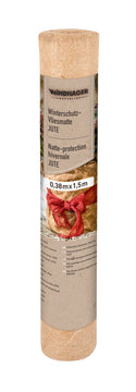 Windhager Winterschutz-Vliesmatte Natur aus Jute, 38 x 150 cm