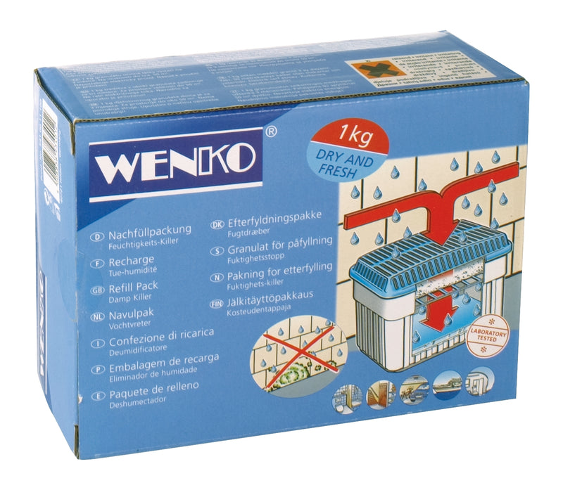 WENKO Feuchtigkeitskiller Nachfüllpack 1 kg