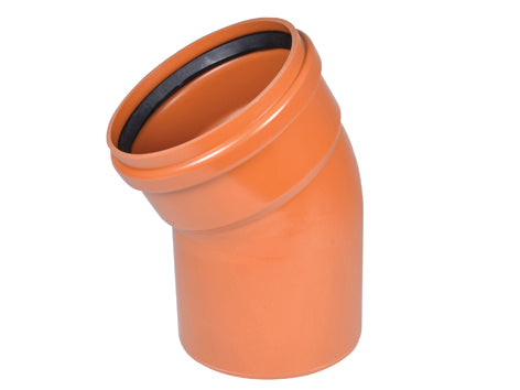 Ostendorf KGB Bogen DN 315, aus PVC, orangebraun (DIN EN 1401-1)