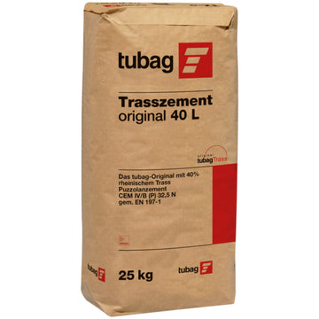 tubag Trasszement TZ-o, Trasszement Original, 25 kg Sack