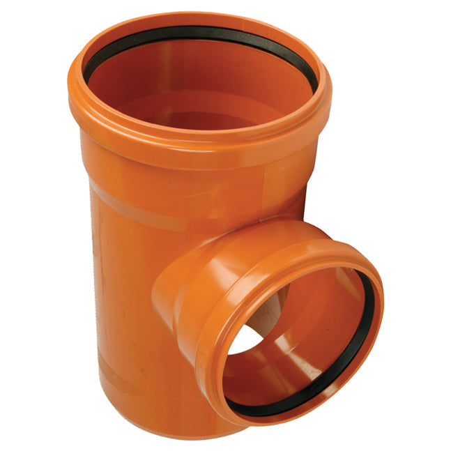 Ostendorf KGEA Einfachabzweig 160/160 orangebraun PVC