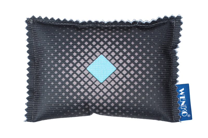 WENKO Universal-Entfeuchter mit Indikator, schwarz, 2er Set (120 g)