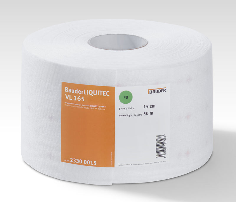 BauderLIQUITEC VL SP Polyestervlies 15 cm x 50 m Rolle für Armierung