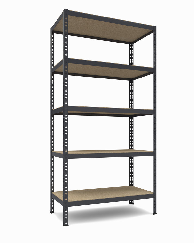 TKT Work System Steckregal/Werktisch anthrazit, 92 x 108 x 46 cm