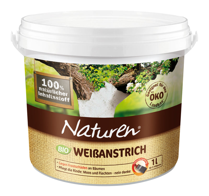 Substral Naturen Bio Weißanstrich, Außenanwendung 1 l