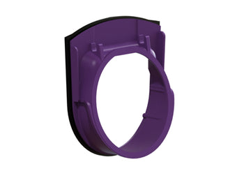 Kessel Einschiebeteil 70241 DN 100 mit Dichtung aus Kunststoff, violett