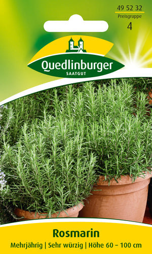 Rosmarin PG 4 – QUEDLINBURGER SAATGUT als Kräutersamen