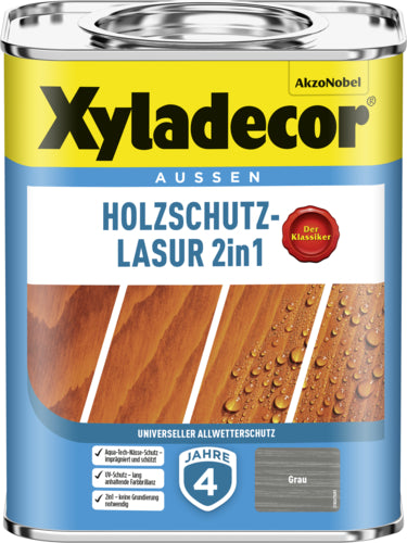 Xyladecor Holzschutzlasur 2in1, l