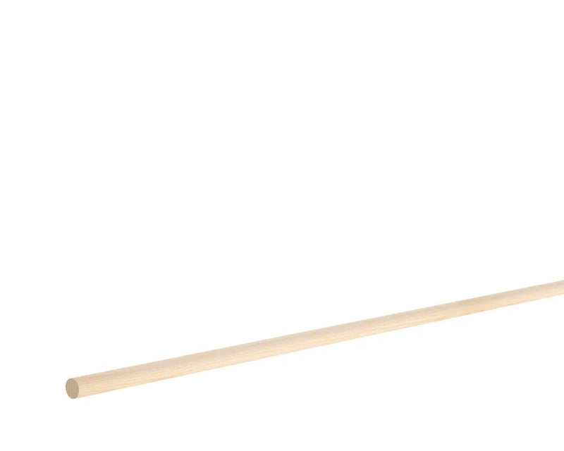 Osmo Rundstab Kiefer astrein, massiv und roh, 2400 mm