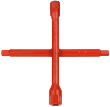 Conmetall Meister Kreuzschlüssel/Steckschlüssel aus Stahl, Montagekreuz, 3/8–1"