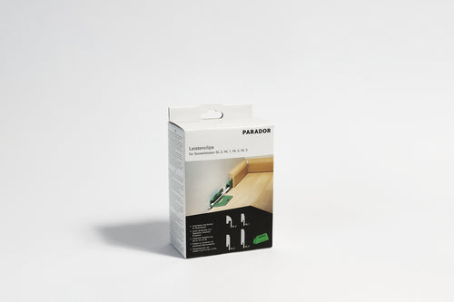 Parador Leistenclipse grün für SL 2, 24er-Set, Kunststoff-Clips