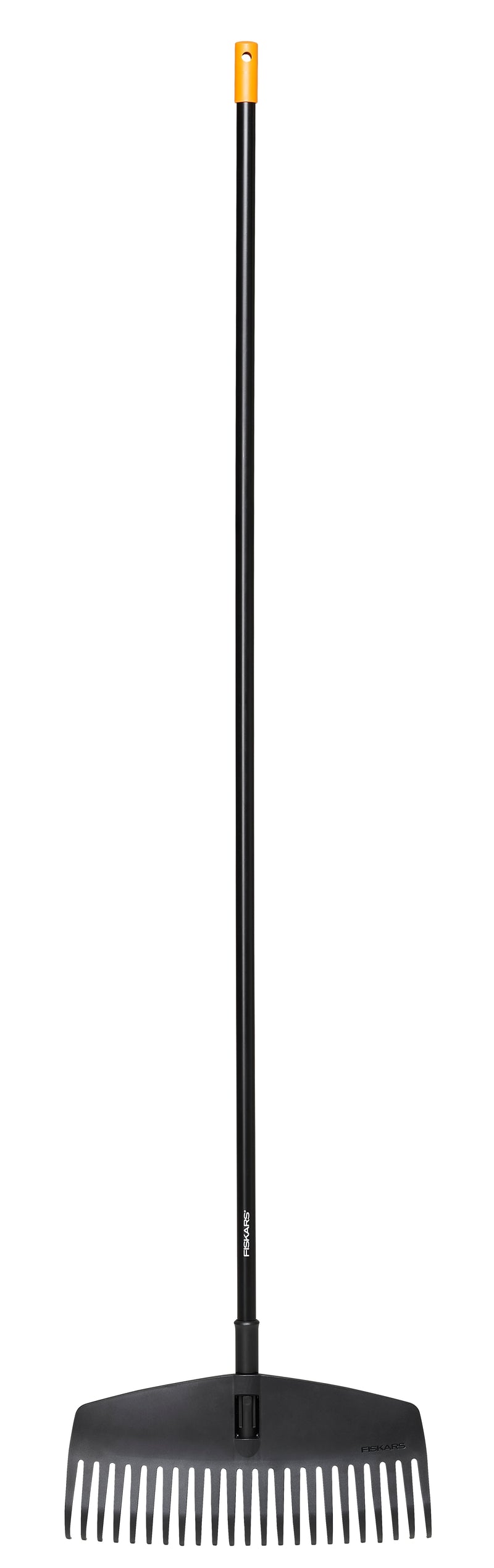 Fiskars Solid Laubbesen M Fächerbesen mit Kunststoffkopf und Aluminiumstiel