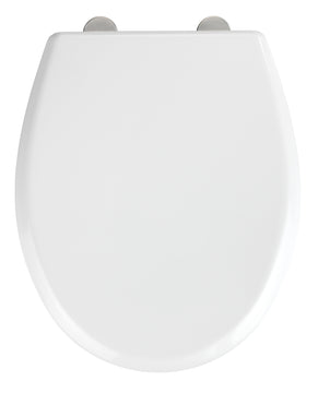 WENKO Gubbio WC-Sitz in weißem Duroplast mit Easy-Close