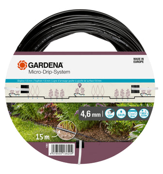 GARDENA Tropfrohr oberirdisch 4,6 mm (3/16") , 15 m