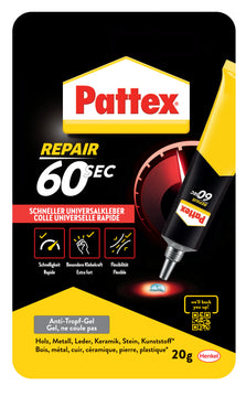 Pattex 60 Sek. Universalkleber Tube 20 g für Innenanwendungen