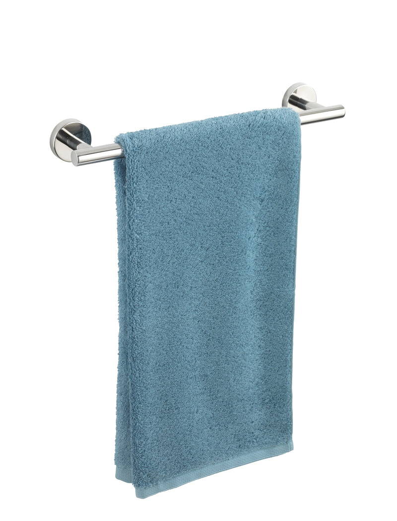 WENKO Bosio Shine Badetuchstange 40 cm Edelstahl glänzend, wandhängend 1-fach