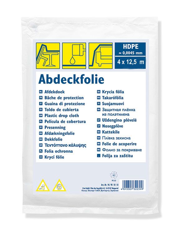 WESTEX Abdeckplane HDPE Standard, transparent