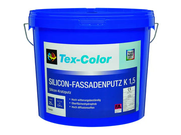 MEFFERT Fassadenputz Silicon Mix K, 2,0 mm Körnung, 25 kg TEXCOLOR TC4101