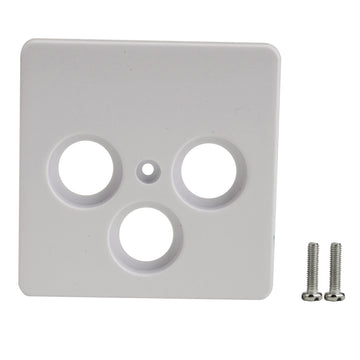 UNITEC SAT/Antennenabdeckung Montreal S502 ultraweiß für Unterputz