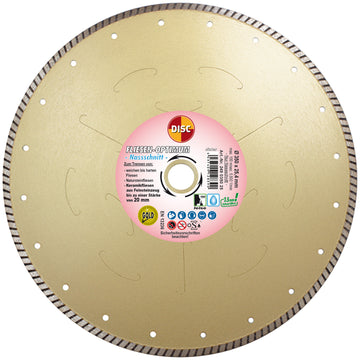 DISC Diamanttrennscheibe für Feinsteinzeug, 350 mm, 25,4 mm Aufnahme