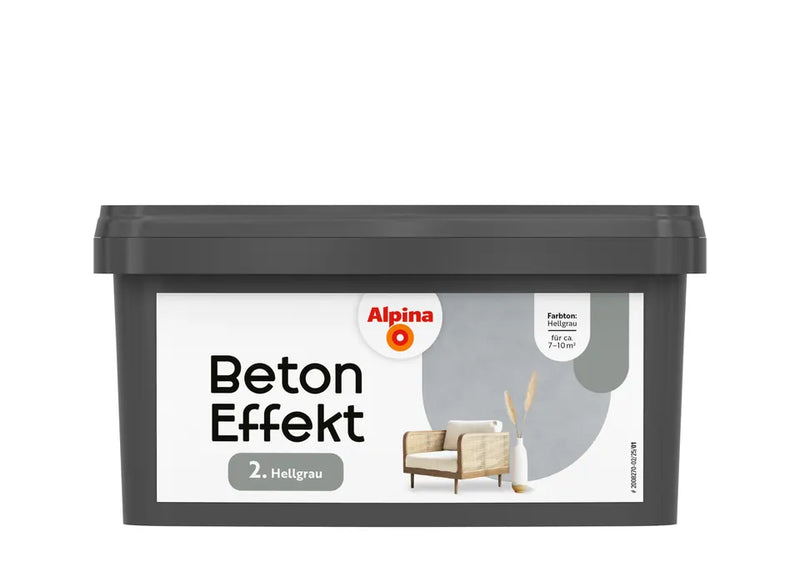 Alpina Effekt Farben Beton Effekt in, 1 L Eimer