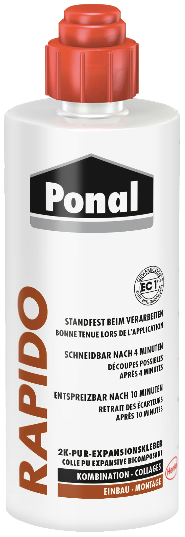 Ponal Rapido Expansionskleber weiß – Wand/Decke & Schreiner-Programm, 165 g