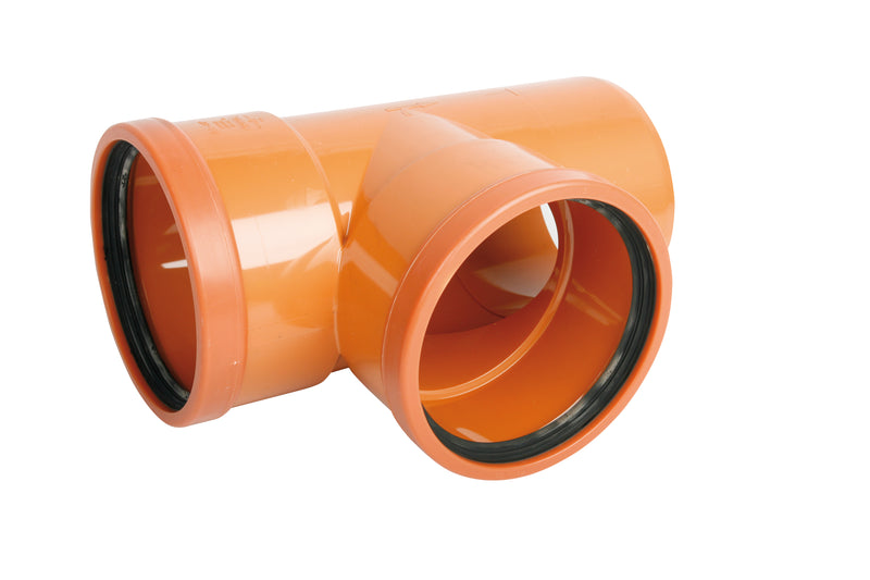 Ostendorf KGEA Einfachabzweig 160/110 orangebraun PVC