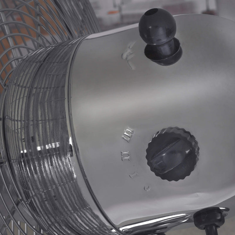 Eurom VSM16 Standventilator grau, 40 cm, 3 Leistungsstufen, 55 W