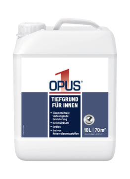 OPUS1 Tiefgrund KF konservierungsmittelfrei, 5 l Kanister für Grundierung innen