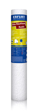 Erfurt Rustic Vlies-Rauhfaser weiß, 53 cm x 10,05 m