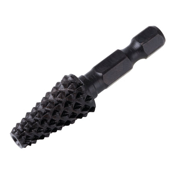 Wolfcraft Profilraspel für Holz, konisch 6kt., ø12 x 48 mm