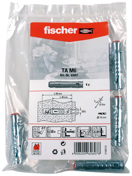 fischer Schwerlastanker TA B (4 Stück) Innengewindeanker Stahl