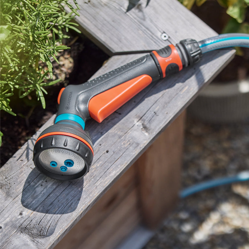 GARDENA Classic Multifunktionsbrause Starter Set, grau/orange
