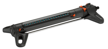 GARDENA Viereckregner AquaZoom L mit Regler, grau