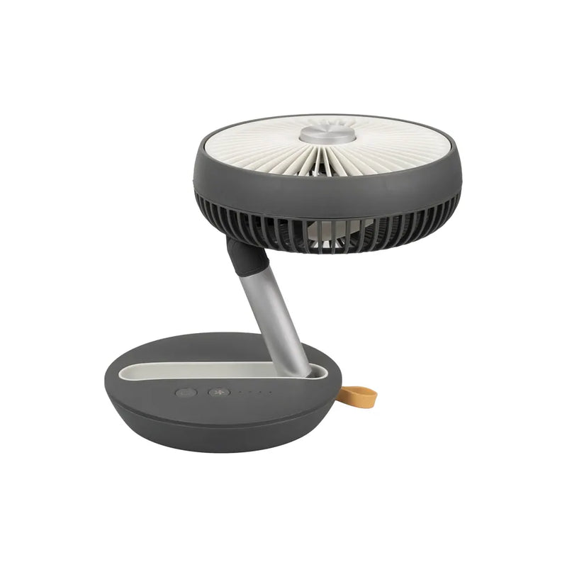 Eurom Vento Cordless Tischventilator grau, 14 cm, 4 Leistungsstufen, Akku