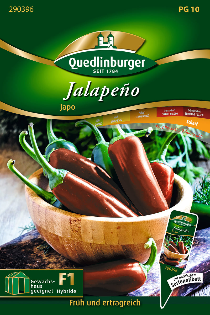 Quedlinburger Saatgut Chili Jalapeno Japo (PG 10 Premium)