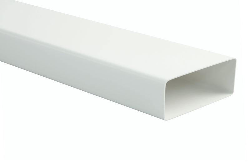 Marley Flachkanal 220x90 mm, weiß aus Kunststoff für Lüftung