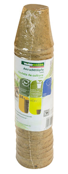 WINDHAGER Anzuchttöpfe 6 cm rund, 24 Stk./Packung