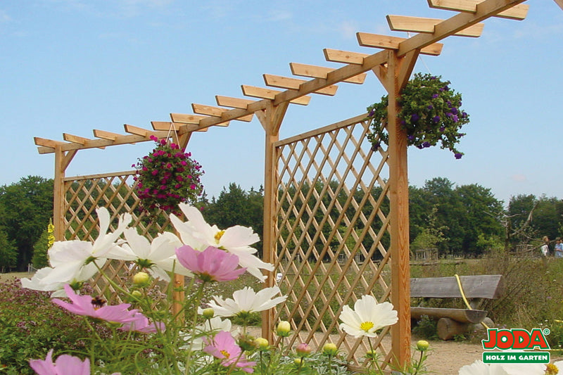 Joda® Pergola Standard Verlängerung aus Lärche, 180 cm Breite