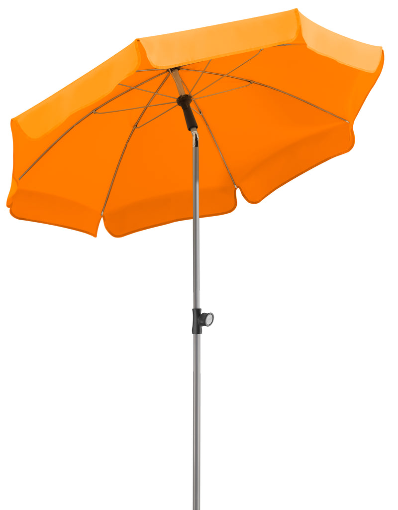 Schneider Schirme Locarno Mittelmastschirm / silbergrau, 150 cm