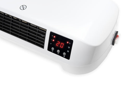 Eurom WH2018 Keramikheizer 2000 W mit Fernbedienung, weiß
