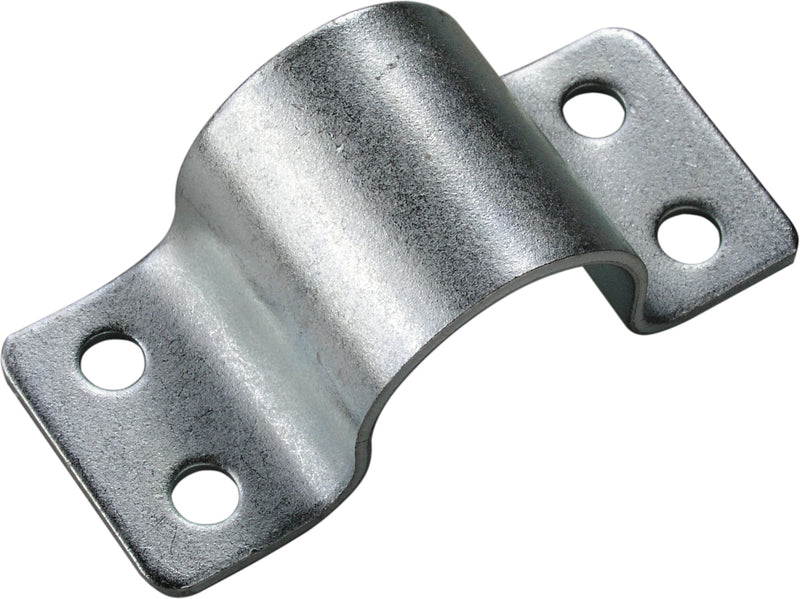 Schwaiger Mastbefestigungsschelle für Steckmasten, Stahl, silber, bis 42 mm