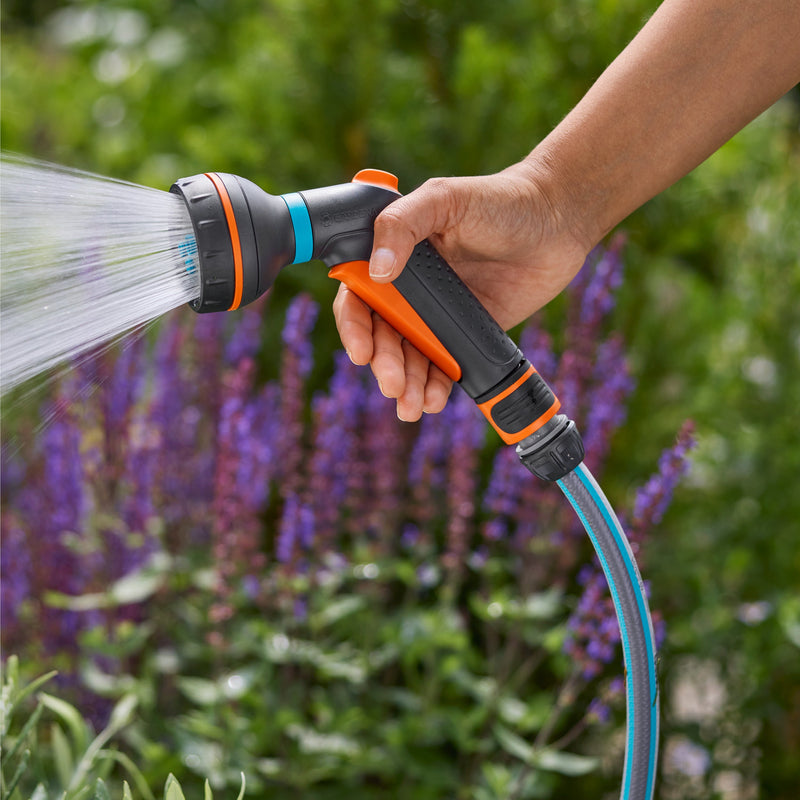 GARDENA Classic Multifunktionsbrause Starter Set, grau/orange