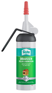 Sista Fugenfüller außen transparenter Acryldichtstoff, 100 ml Spender