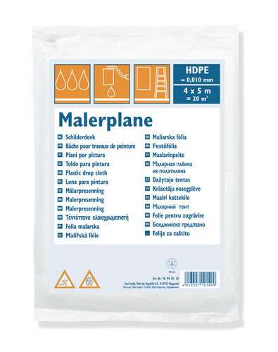 WESTEX Abdeckplane HDPE, transparent